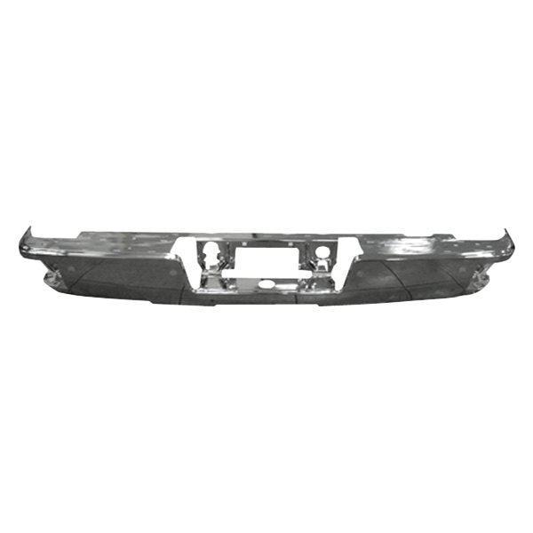 Chrome Chevrolet Silverado/GMC Sierra 1500/2500/3500/Denali OEM Rear Bumper With Sensor Holes - 23108141