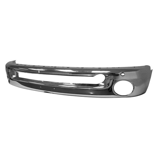 Chrome Dodge Ram 1500/2500/3500 OEM Front Bumper Without Sport Package - 55077946AB