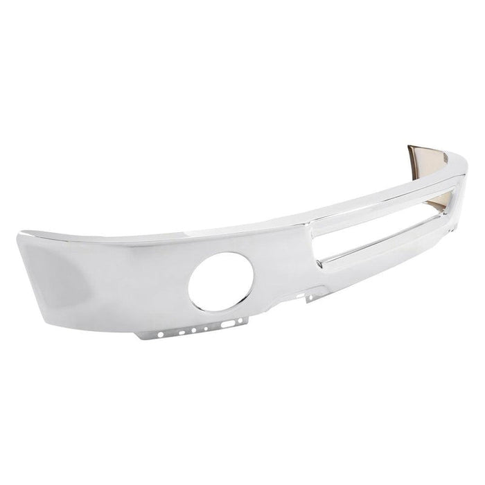 Chrome Ford F-150 CAPA Certified Front Bumper With Fog Light Holes - FO1002399C