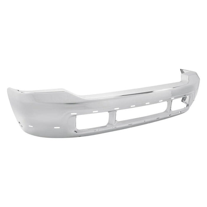 Chrome Ford F250/F350/F450/F550 CAPA Certified Front Bumper With Lower Valance Holes - FO1002375C