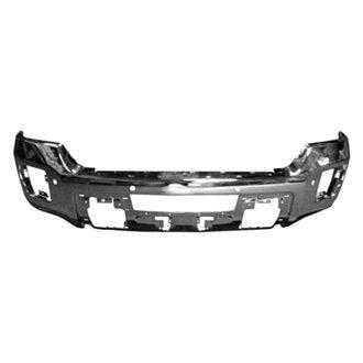 Chrome GMC Sierra 2500/3500 CAPA Certified Front Bumper With Sensor Holes - GM1002856C