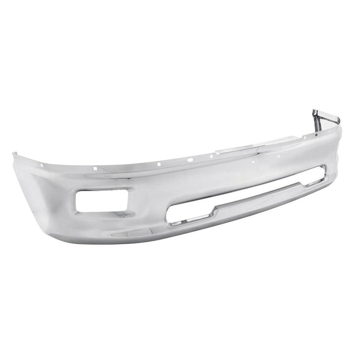 Chrome Ram 1500 OEM Front Bumper Without Sport Package & With Fog Light Holes - 68088186AA