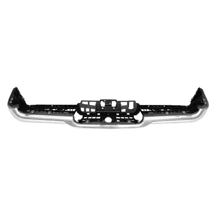 Chrome Ram 1500 Single Exhaust Non-Rebel/Non-TRX OEM Rear Bumper - 68404442AB