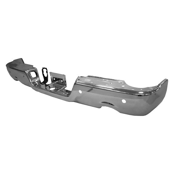 Chrome Ram 1500/1500 Classic Dual Exhaust CAPA Certified Rear Bumper With Sensor Holes - CH1102365C