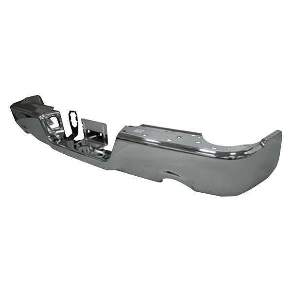 Chrome Ram 1500/1500 Classic Dual Exhaust OEM Rear Bumper Without Sensor Holes - 68049740AB