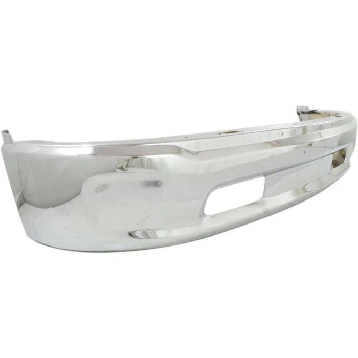 Chrome Ram 1500/Classic 1500 OEM Front Bumper Without Sensor Holes & Without Fog Light Holes - 68160855AC