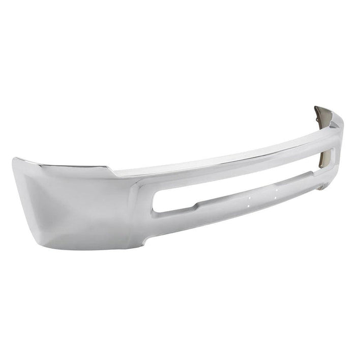 Chrome Ram 2500/3500 CAPA Certified Front Bumper Without Sensor Holes &amp; Without Fog Light Holes - CH1002391C