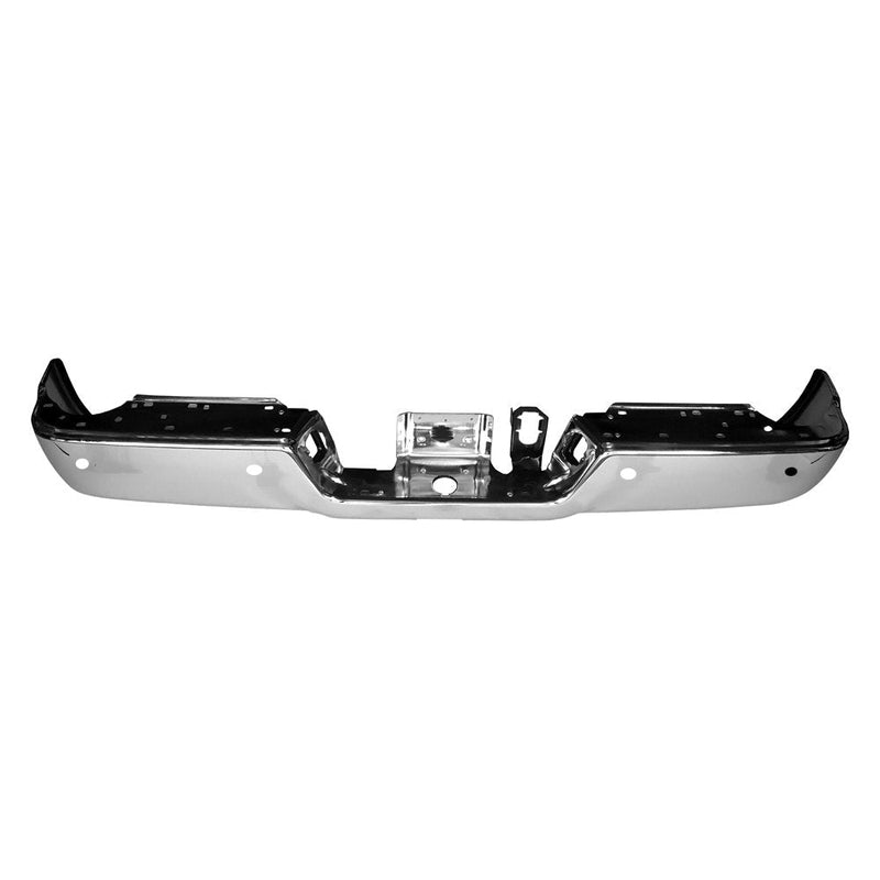 Chrome Ram 2500/3500 OEM Rear Bumper With Sensor Holes - 68207297AA