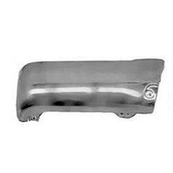 Chrome Toyota 4Runner Driver Side CAPA Certified Rear Bumper End Without Flare Holes - TO1104101C