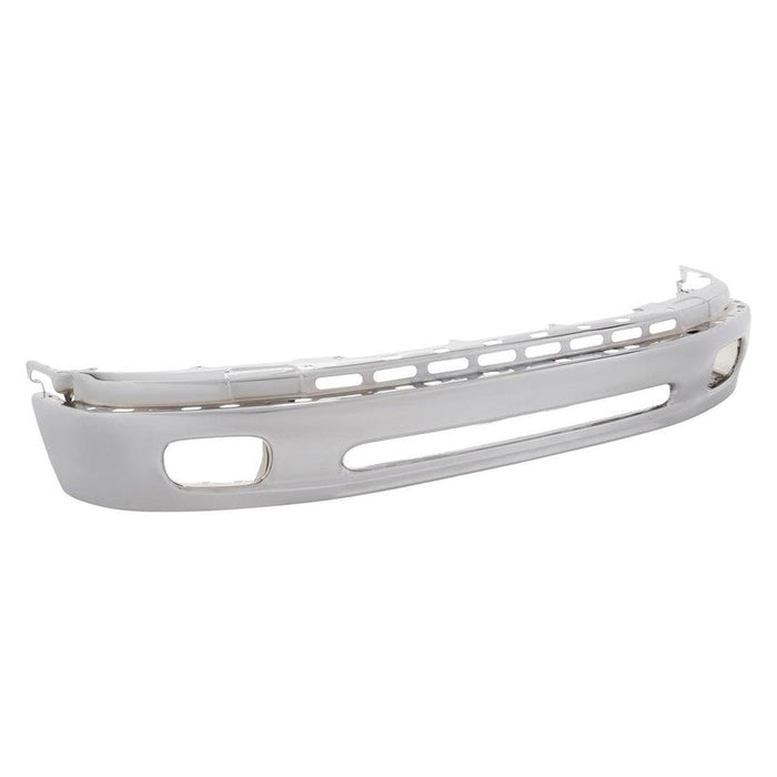 Chrome Toyota Tundra CAPA Certified Front Bumper With Fog Light Holes - TO1002170C