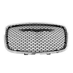 2015-2022 Chrysler 300 Grille Black Mesh With Chrome Frame Limited/Touring Model - CH1200395-Partify-Painted-Replacement-Body-Parts