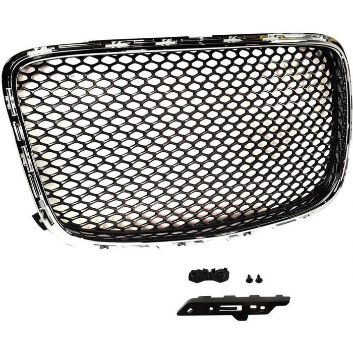 2015-2020 Chrysler 300 Grille Chrome Black Srt-8 Model - CH1200403-Partify-Painted-Replacement-Body-Parts