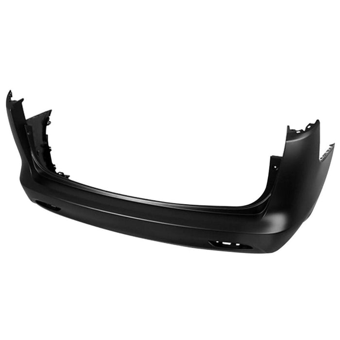 2017-2022 Chrysler Grand Caravan/Pacifica/Voyager L/LX Rear Bumper Without Sensor Holes & Without Blind Spot Brackets - CH1100A37-Partify-Painted-Replacement-Body-Parts