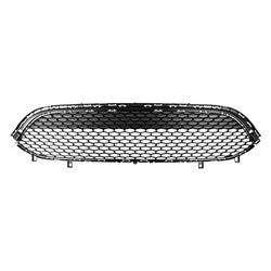 Chrysler Pacifica Van Lower CAPA Certified Grille With Fog Lamp Without Adaptive Cruise Matte Black Mesh - CH1036158C