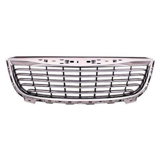 Chrysler Town & Country CAPA Certified Grille Matte Black With Chrome Frame - CH1200350C