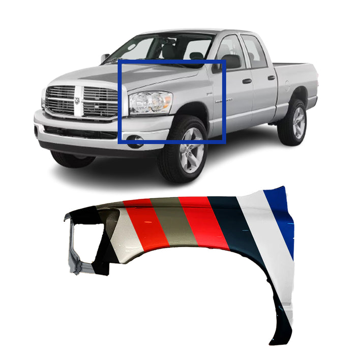 Dodge Ram Driver Side Fender - CH1240255