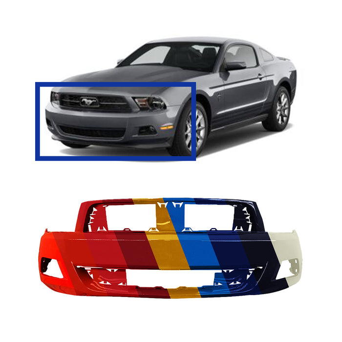 Ford Mustang Base CAPA Certified Front Bumper - FO1000652C