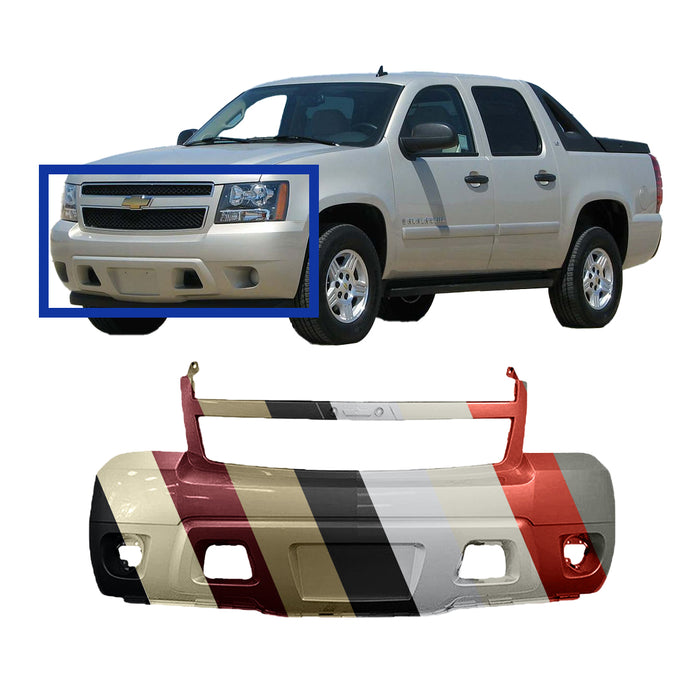 Chevrolet Avalanche/Tahoe/Suburban CAPA Certified Front Bumper Without Off-Road Package - GM1000817C