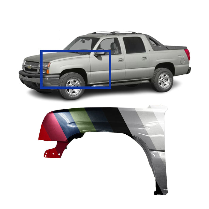 Chevrolet Avalanche/Silverado CAPA Certified Driver Side Fender - GM1240305C