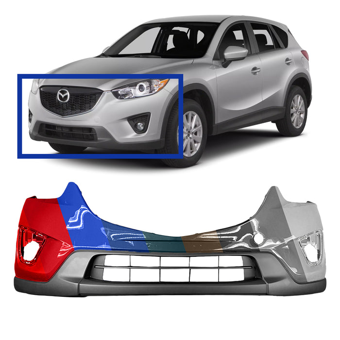 Mazda CX-5 CAPA Certified Front Bumper - MA1000236C