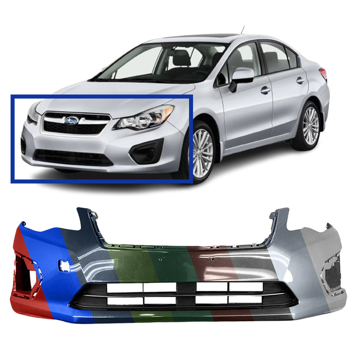 Subaru Impreza Non-WRX OEM Front Bumper - 57704FJ003