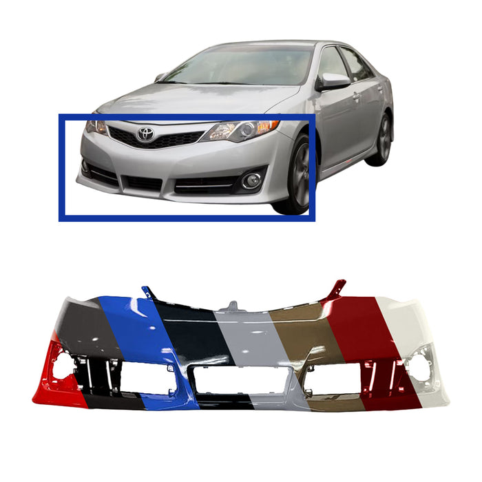 Toyota Camry SE CAPA Certified Front Bumper - TO1000379C