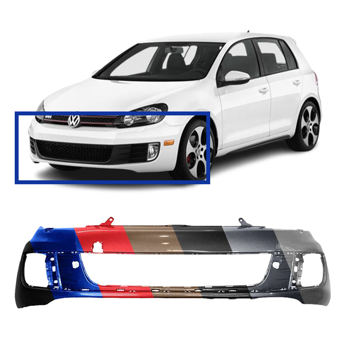 Volkswagen Golf GTI CAPA Certified Front Bumper - VW1000185C