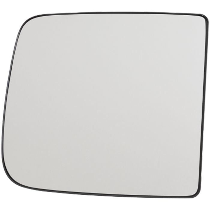 Ram 1500 Passenger Side Door Mirror Glass Manual W/Towing Pkg W/O Blind Spot Detection Main Glass Flat - CH1325131