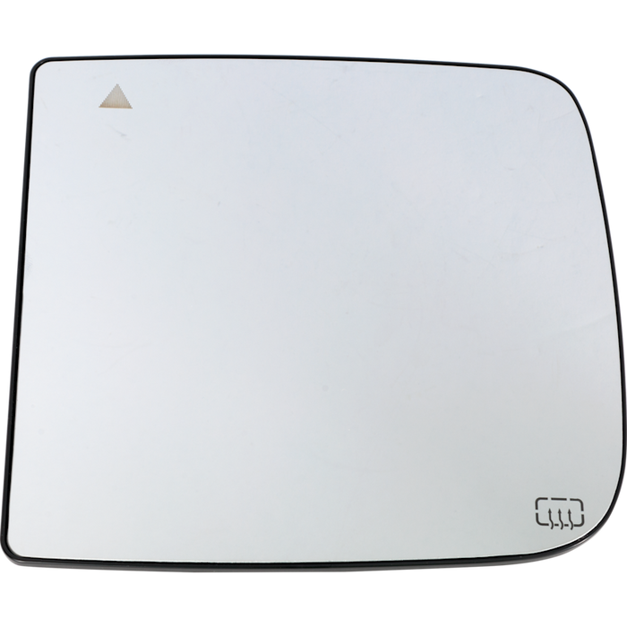 Ram 1500 Driver Side Door Mirror Glass W/Towing Pkg W/Blind Spot Detection Chrome Trim Main Glass Flat - CH1324140