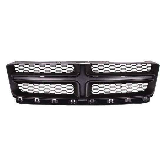 Dodge Avenger CAPA Certified Grille Matte-Dark Gray With Black Moulding - CH1200349C