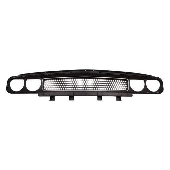 Dodge Challenger CAPA Certified Grille Matte Black With Silver Trim - CH1200338C