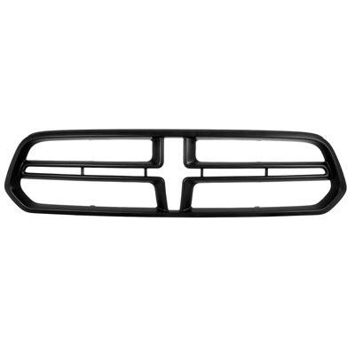 Dodge Durango CAPA Certified Grille Surround Matte Black Exclude 18-19 Srt/Rt Model - CH1200379C