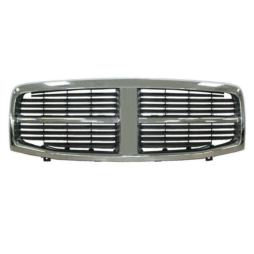 2004-2006 Dodge Durango Grille Chrome Black - CH1200274-Partify-Painted-Replacement-Body-Parts