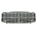 2004-2006 Dodge Durango Grille Chrome Black - CH1200274-Partify-Painted-Replacement-Body-Parts