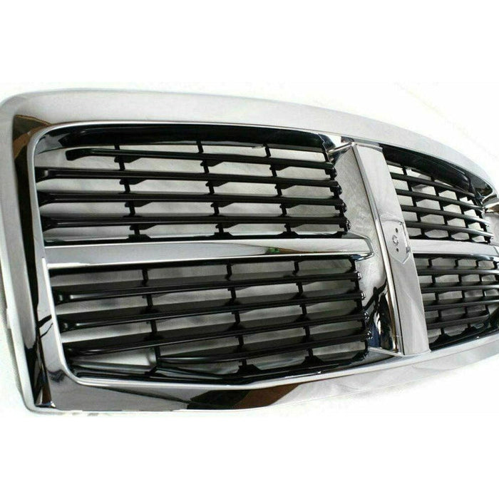 2004-2006 Dodge Durango Grille Chrome Black - CH1200274-Partify-Painted-Replacement-Body-Parts