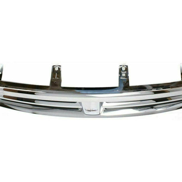 2004-2006 Dodge Durango Grille Chrome Black - CH1200274-Partify-Painted-Replacement-Body-Parts