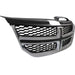 2011-2020 Dodge Journey Grille Chrome Frame With Black Insert - CH1200362-Partify-Painted-Replacement-Body-Parts