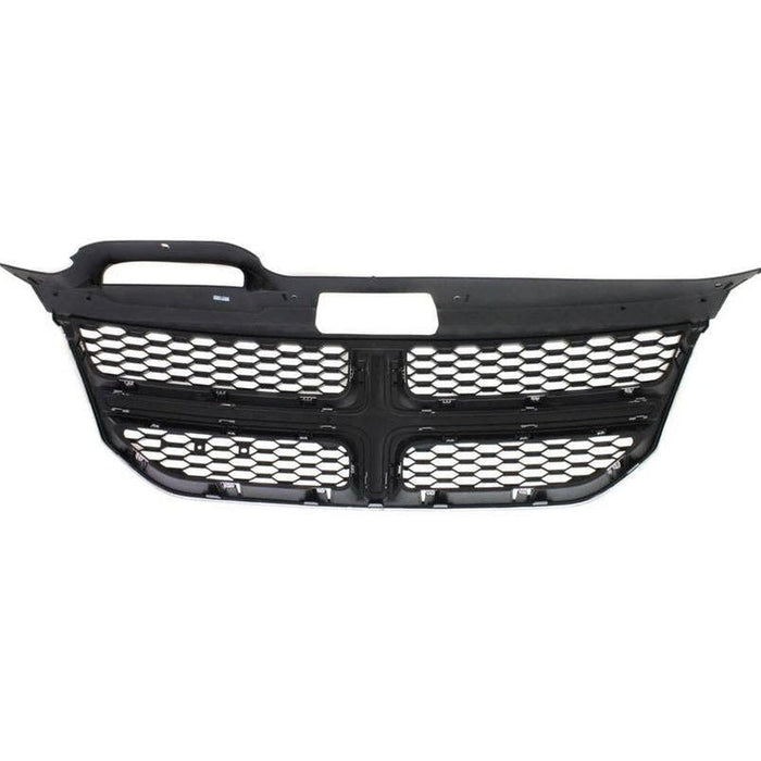 2011-2020 Dodge Journey Grille Chrome Frame With Black Insert - CH1200362-Partify-Painted-Replacement-Body-Parts