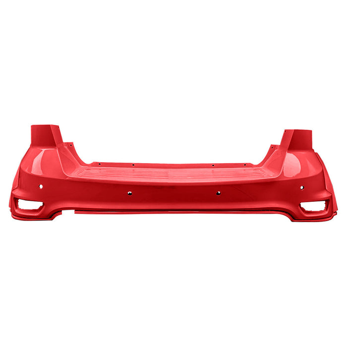 Dodge Journey OEM Rear Bumper (Two-Piece Bumper) With Sensor Holes & With Reflector Holes - 1TY36TZZAF