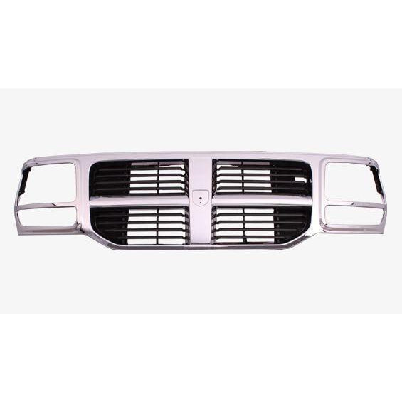 2007 Dodge Nitro Grille Black With Chrome Frame - CH1200320-Partify-Painted-Replacement-Body-Parts