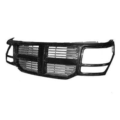 2007-2008 Dodge Nitro Grille With Black Frame - CH1200321-Partify-Painted-Replacement-Body-Parts