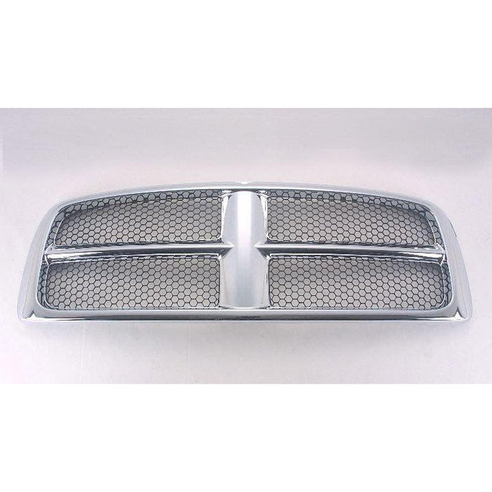 Dodge Pickup Dodge RAM 1500 CAPA Certified Grille Assembly Black With Chrome Frame - CH1200248C