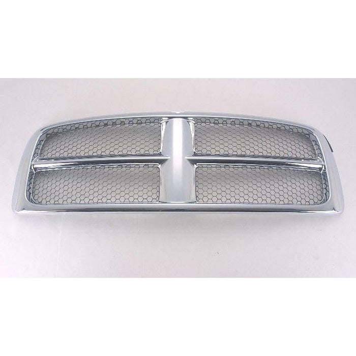 Dodge Pickup Dodge RAM 1500 CAPA Certified Grille Chrome Frame With Painted Bars - CH1200261C