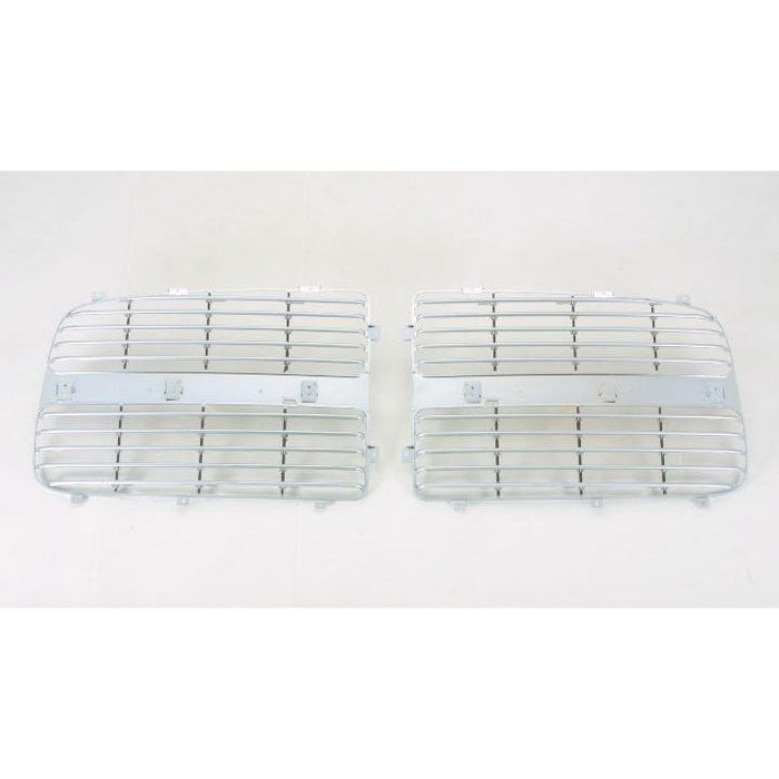 2002-2005 Dodge Pickup Dodge RAM 1500 Grille Panel Driver Side Chrome - CH1201103-Partify-Painted-Replacement-Body-Parts