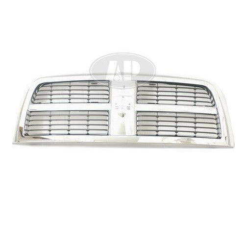 Dodge Pickup Dodge RAM 2500 3500 OEM Grille Black With Chrome Frame - 68001467AB