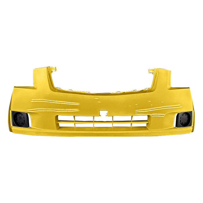 Nissan Sentra 2.0L CAPA Certified Front Bumper Without Fog Light Holes - NI1000242C