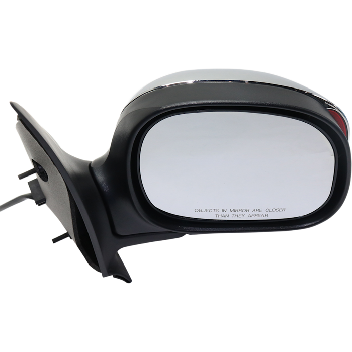 Ford F-150 Passenger Side Door Mirror Power Remote W/Signal W/Bright Cover Assembly - FO1321224