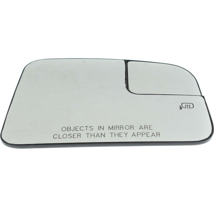 Ford Edge/Lincoln MKX Passenger Side Door Mirror Glass Heated 8 1/2 4 7/8 X 7 11/16 Convex - FO1325156