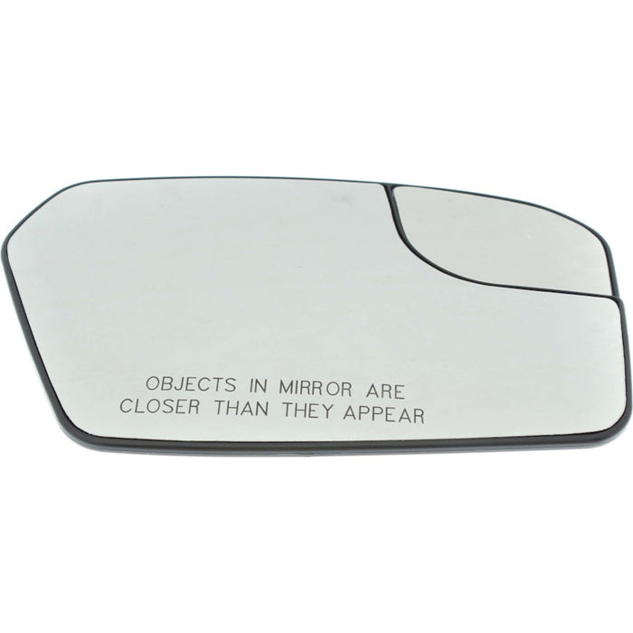 Ford Fusion Passenger Side Door Mirror Glass Non-Heated W/O Blis W/Spotter Glass - FO1325208