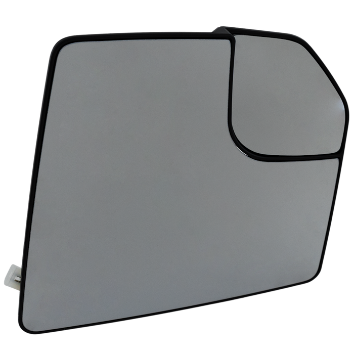 Ford F-150 Driver Side Door Mirror Glass Standard Heated W/O Blind Spot Detection - FO1324140